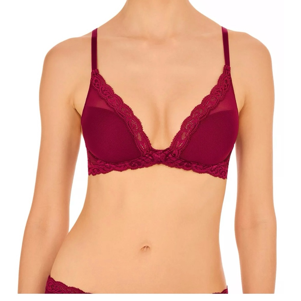 Natori Feathers Underwire Contour Bra in Crushed Velvet